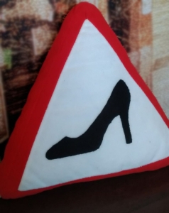 Подушка в автомобиль "Туфелька"