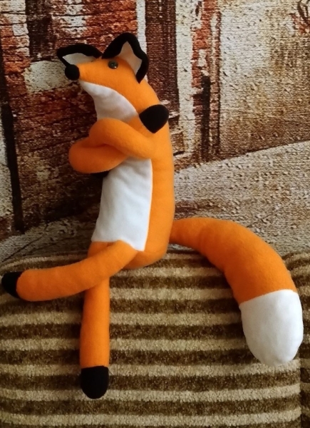 Лис из мультфильма