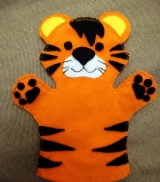 Игрушка - перчатка Тигренок
